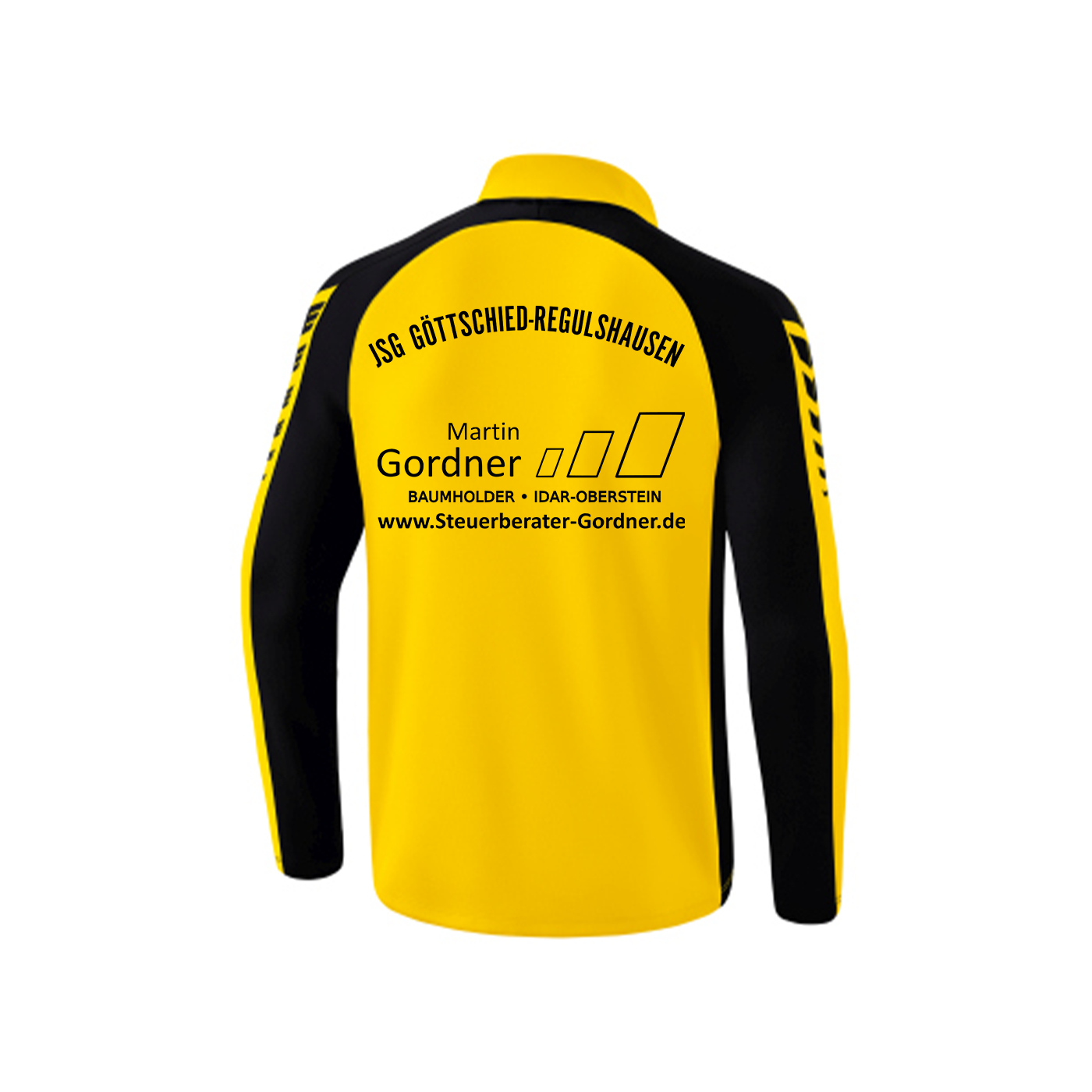 ERIMA Kids Six Wings Trainingstop inkl. JSG Göttschied-Regulshausen Wappen, Vereinsname Rücken & Sponsorenlogo
