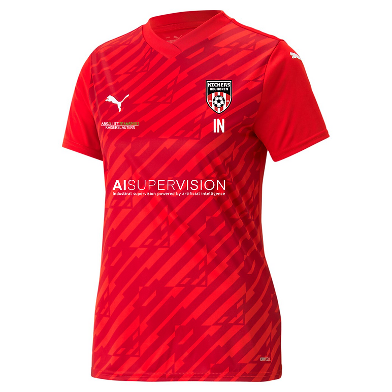 Puma teamULTIMATE Training Jersey DAMEN in 3 Farben - inkl. Kickers Neuhofen Wappen