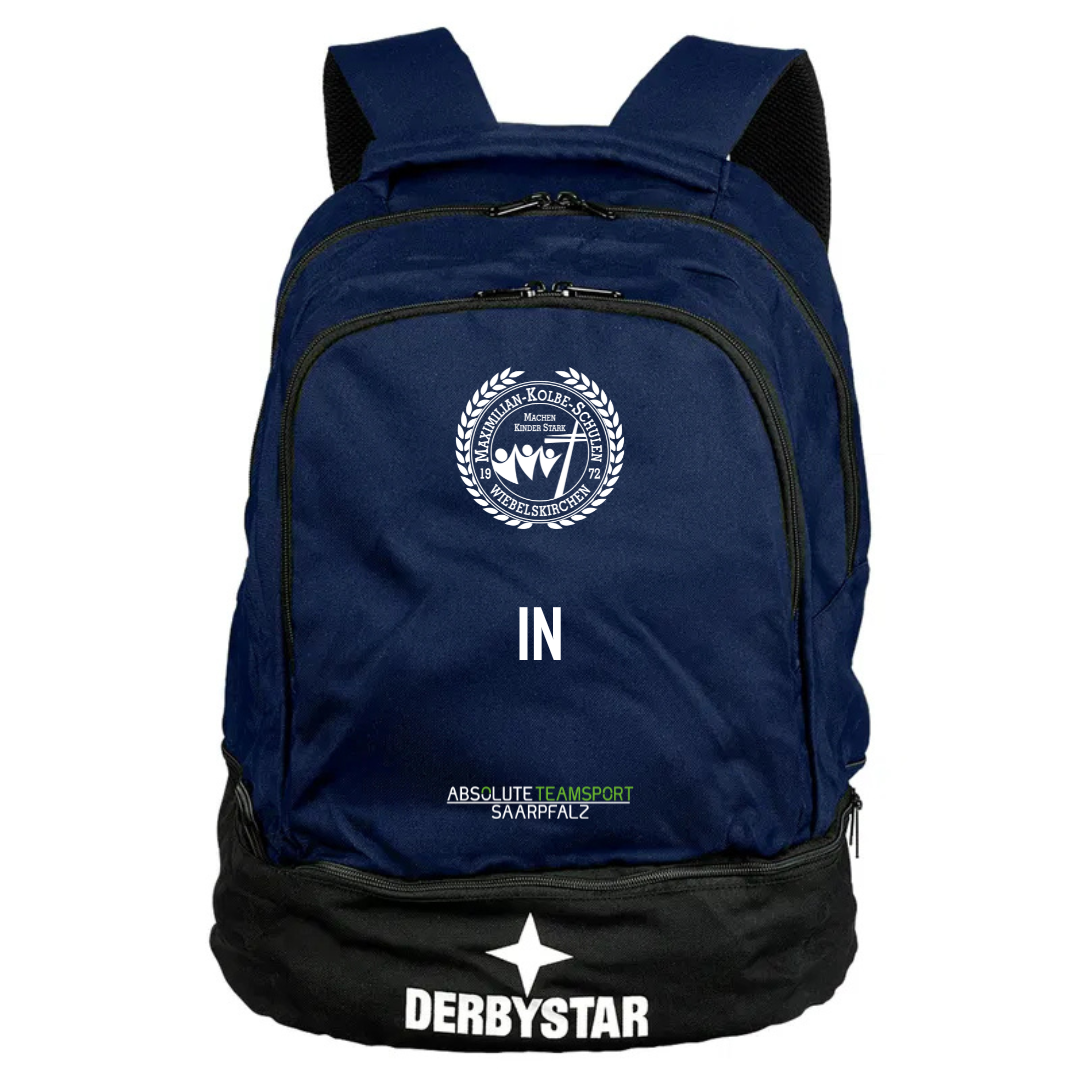 Derbystar Rucksack Basic Kids inkl. Wappen Maximilian-Kolbe-Schulen