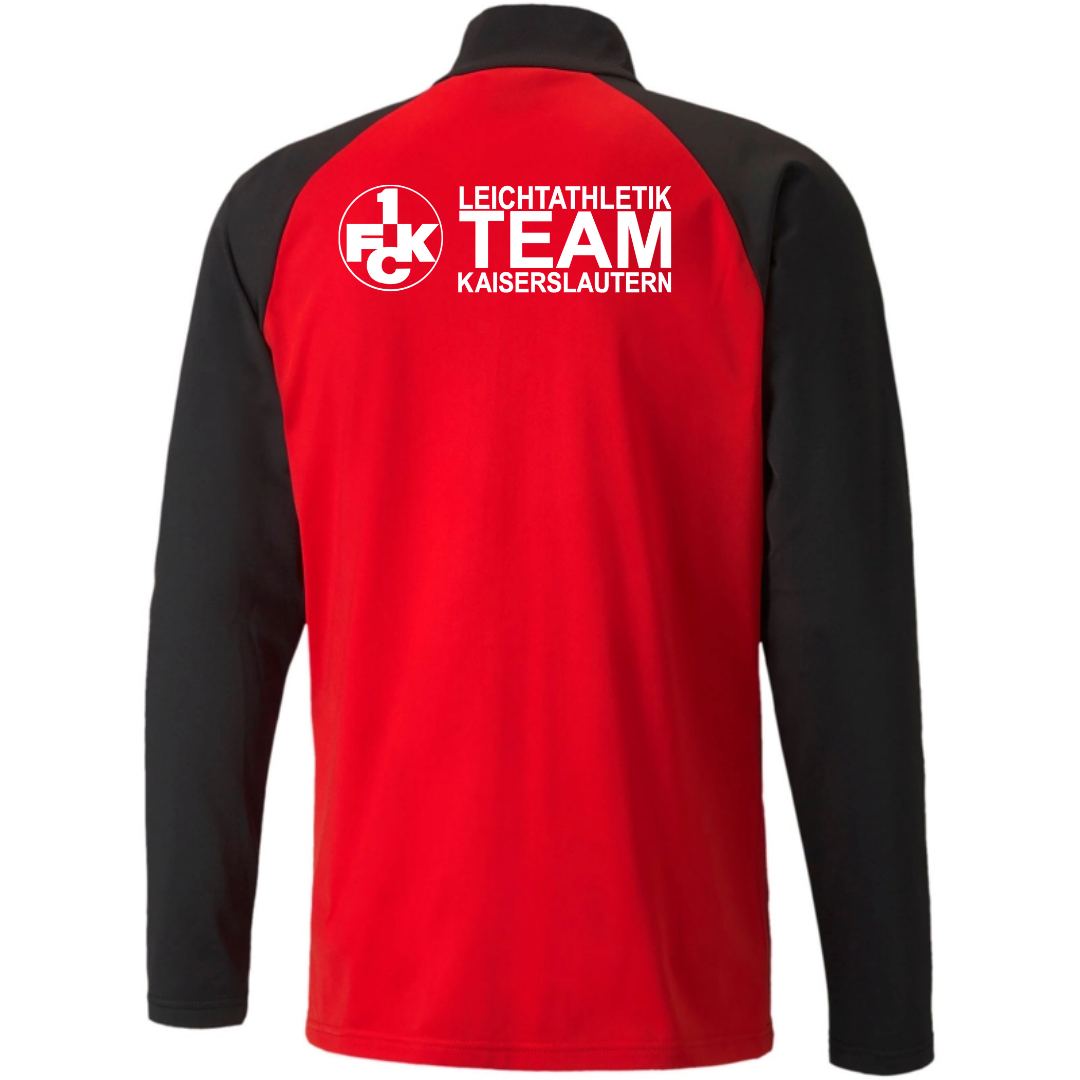 teamLIGA Training Jacket Kinder/Erwachsen inkl. Wappen 1. FCK Leichtathletikteam Kaiserslautern