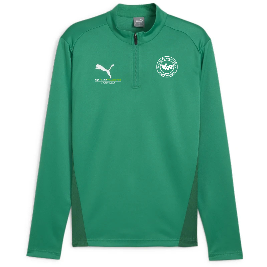 teamGOAL Training 1/4 Zip Top inkl. Wappen VfR Baumholder