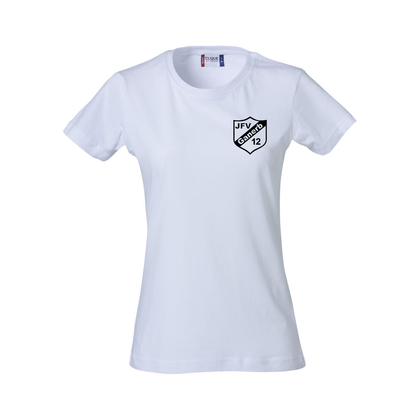 Basic Tee Damen inkl. JFV Ganerb Wappen