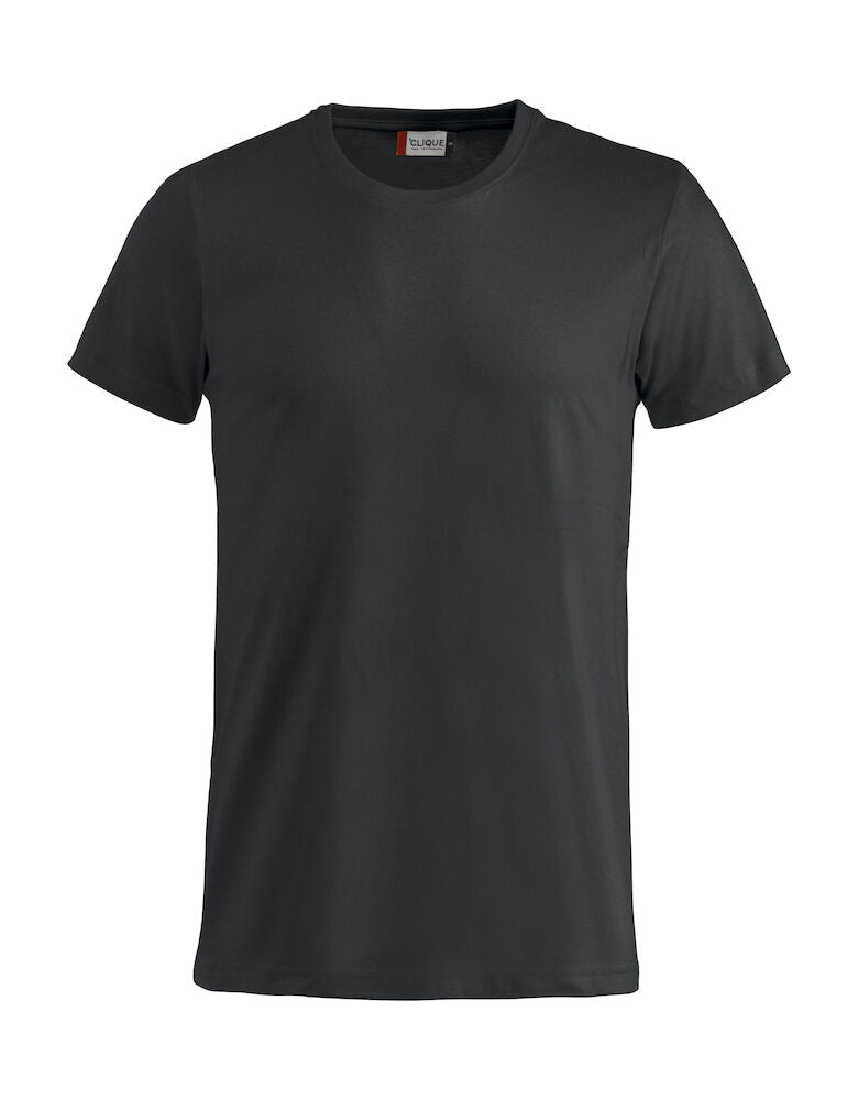 HERREN Basic Tee Schwarz inkl. Benserobber Hördt Rückenlogo