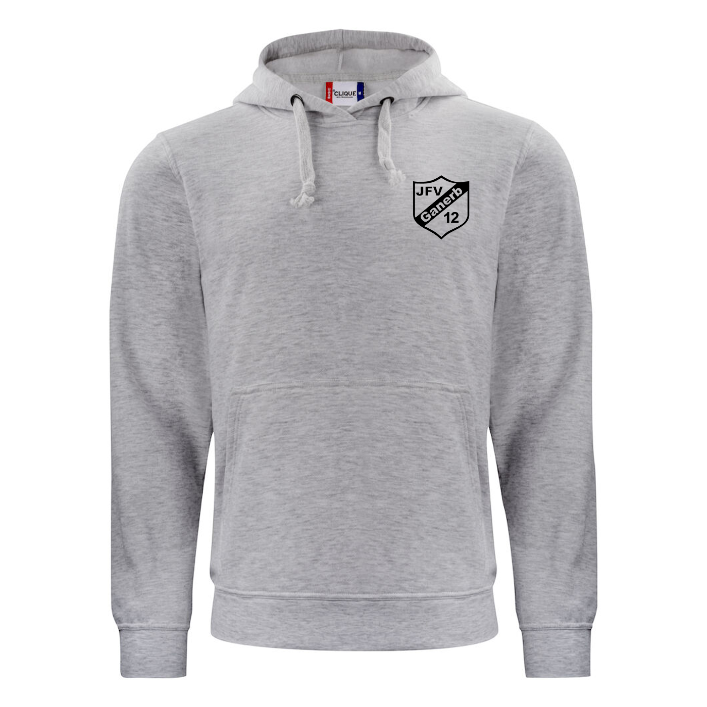 Basic Hoody Herren/Damen inkl. JFV Ganerb Wappen