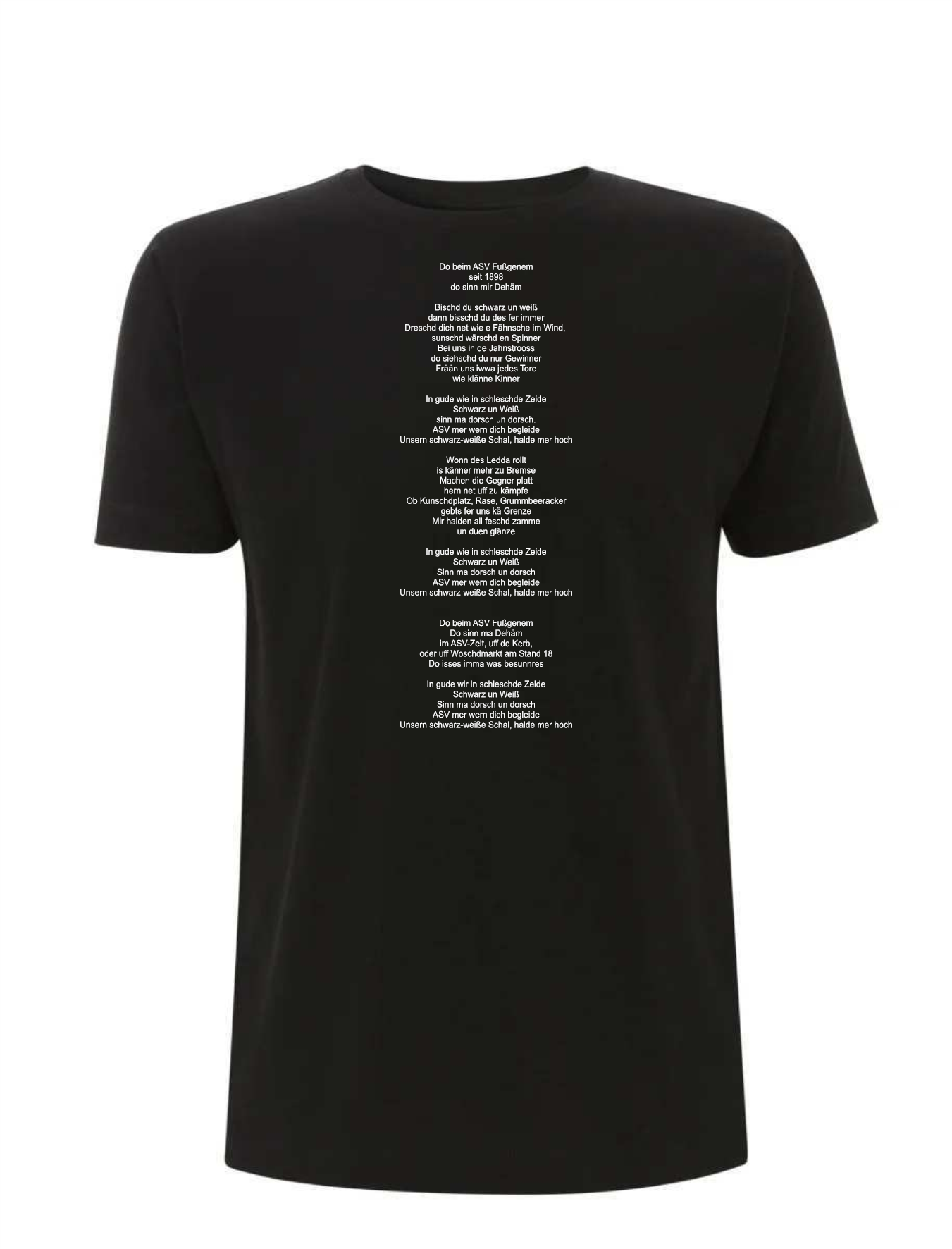 ASV Fußgönheim-Shirt - inkl."Tradition seit 1898"und Rückendruck Vereinshymne