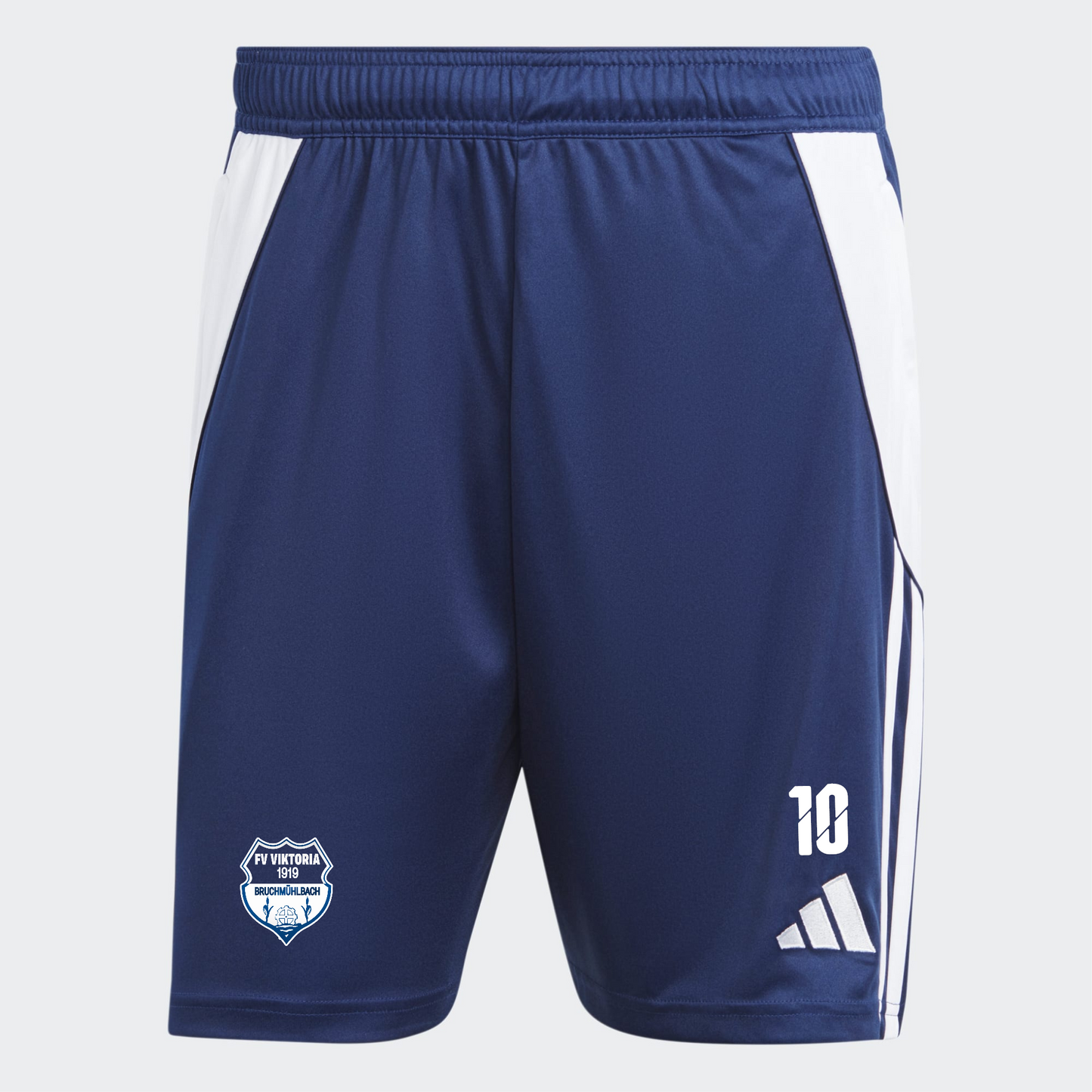 ADIDAS Kids Trainingshorts Tiro24 Blau inkl. FV Viktoria Bruchmühlbach Wappen