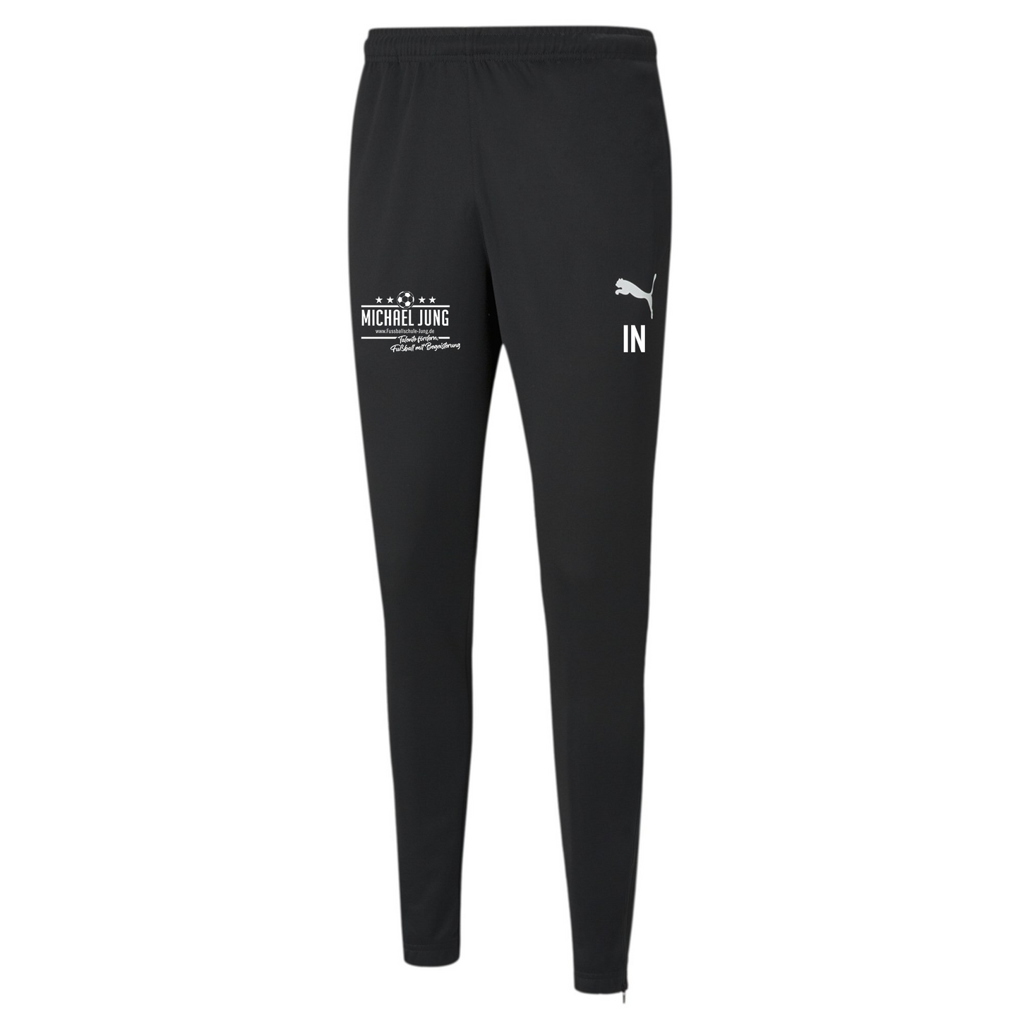 Kinder PUMA teamRISE Poly Training Pants inkl. Logo Fußballschule (