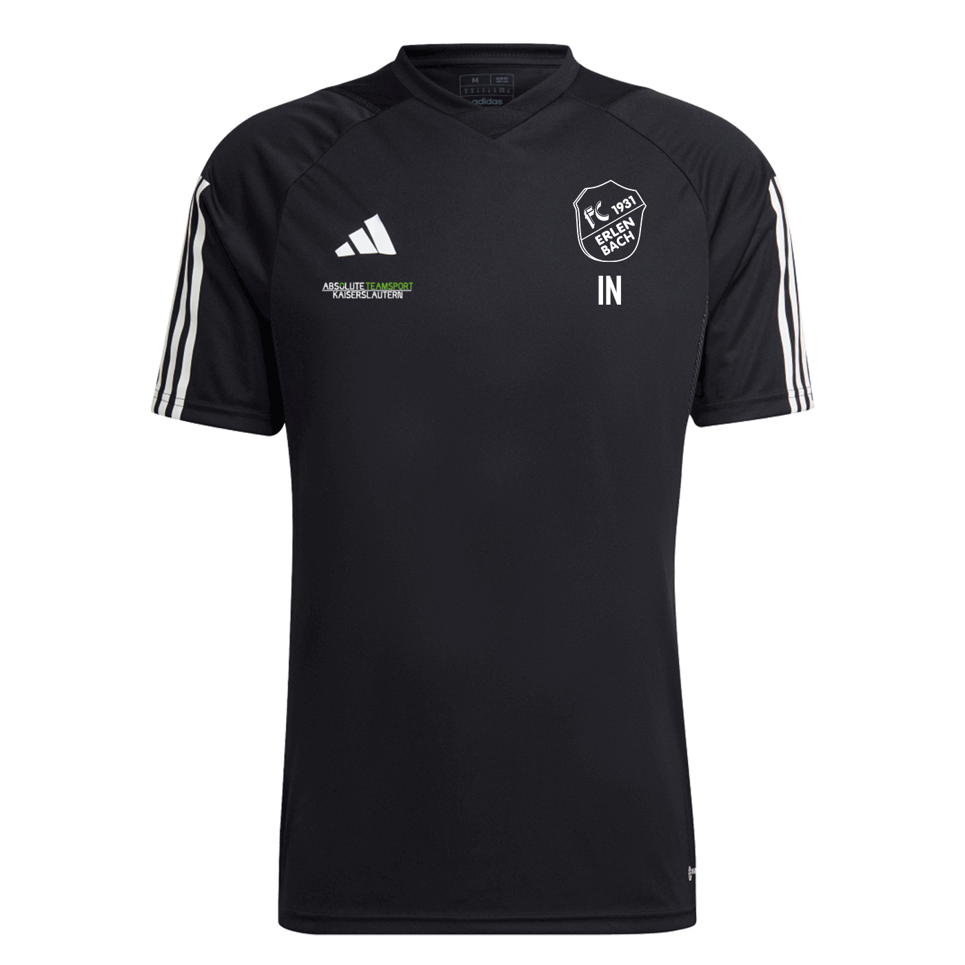 KIDS ADIDAS TIRO23 Competition Jersey inkl. FC Erlenbach Wappen und Vereinsname