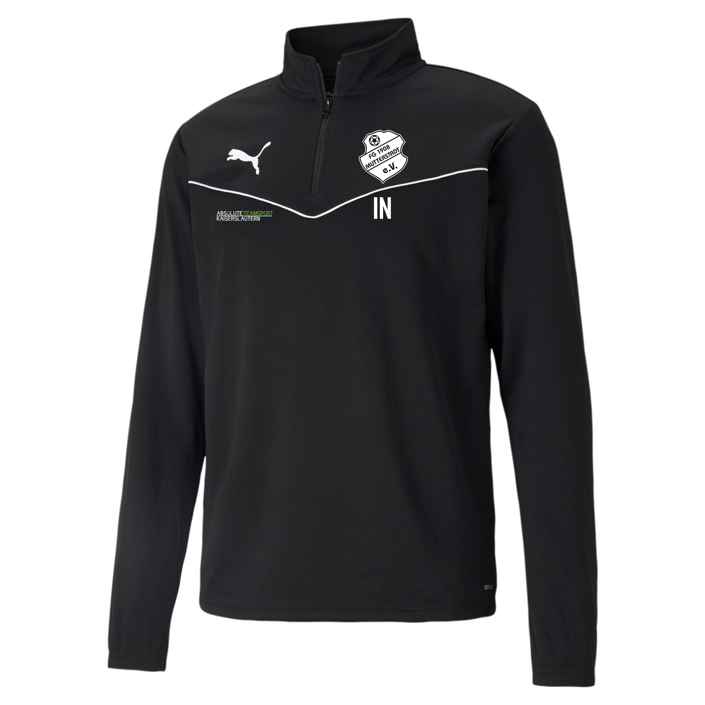 PUMA Herren 5-Teile Set in schwarz oder weiß inkl. Wappen Mutterstadt mit IN
