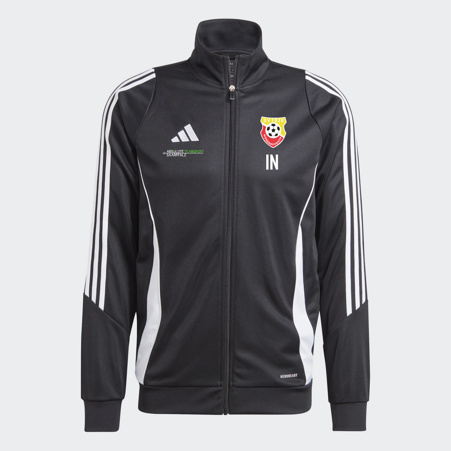 ADIDAS Kids Tiro24 Training Jacke in Rot oder Schwarz inkl. SV Niederbexbach Wappen