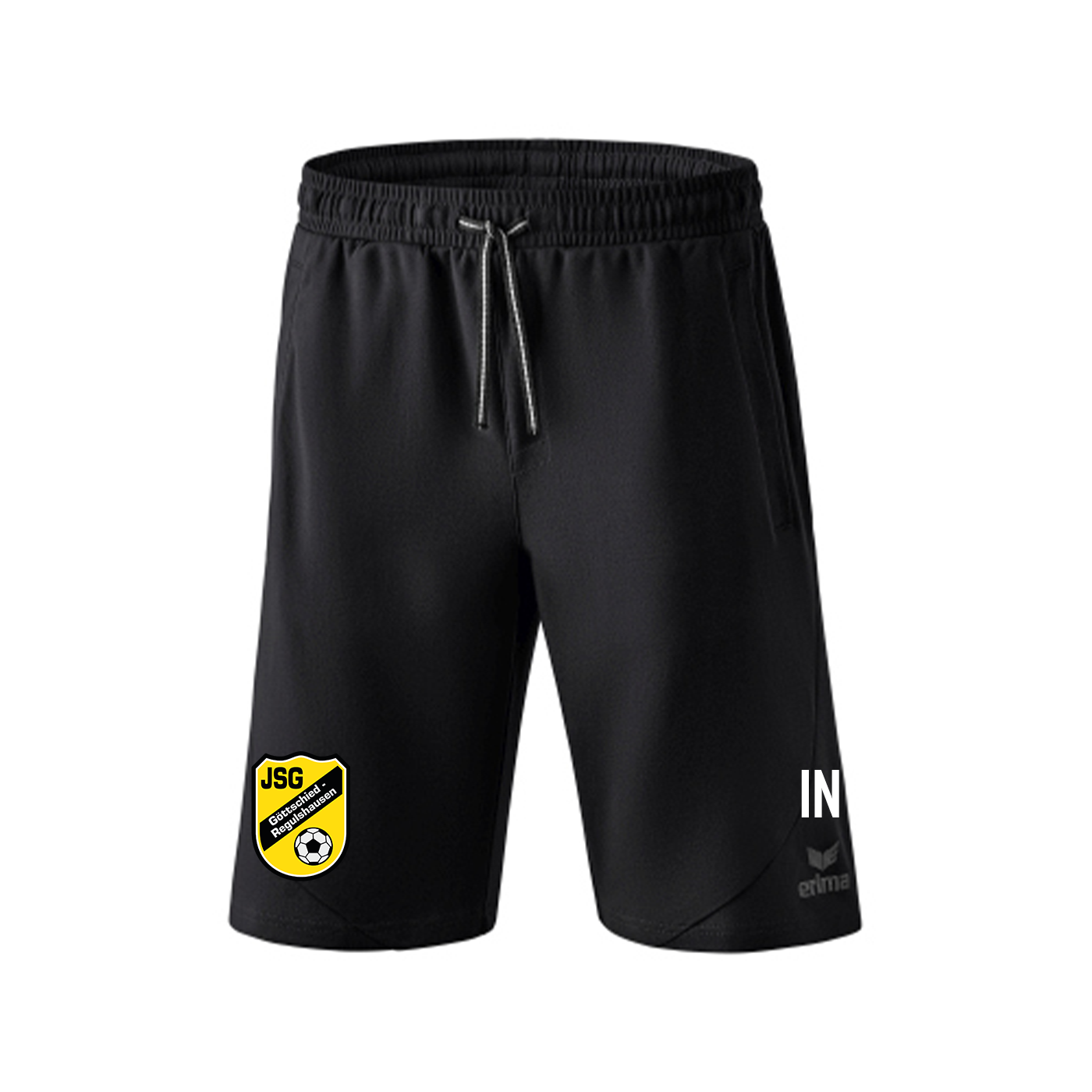 ERIMA Kids Essential Sweatshorts inkl. JSG Göttschied-Regulshausen Wappen