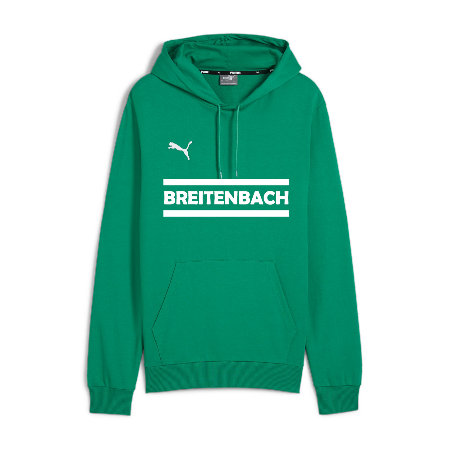 Puma teamGOAL Casuals Hoody ERWACHSENE in 2 Farben mit Breitenbach Schriftzug