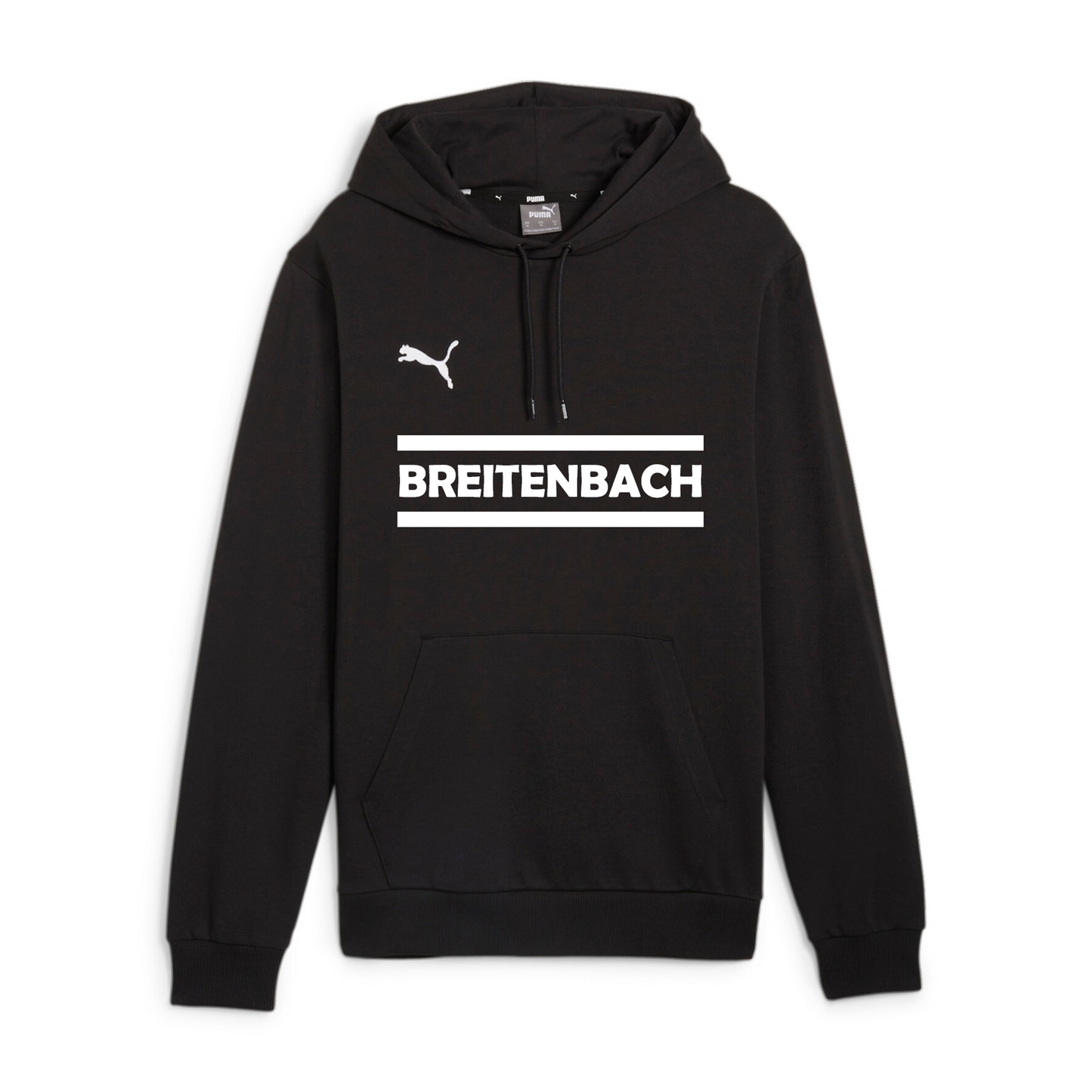 Puma teamGOAL Casuals Hoody ERWACHSENE in 2 Farben mit Breitenbach Schriftzug