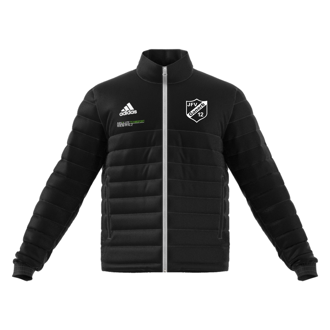 ADIDAS Entrada 22 Kinder Light Jacket inkl. JFV Ganerb Wappen