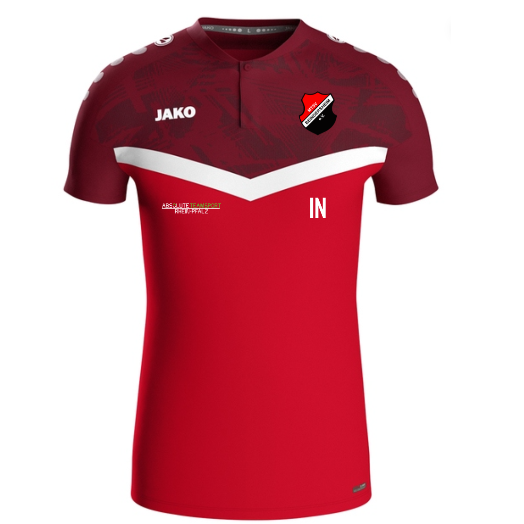 JAKO Polo Iconic Unisex inkl. Wappen MTSV Beindersheim