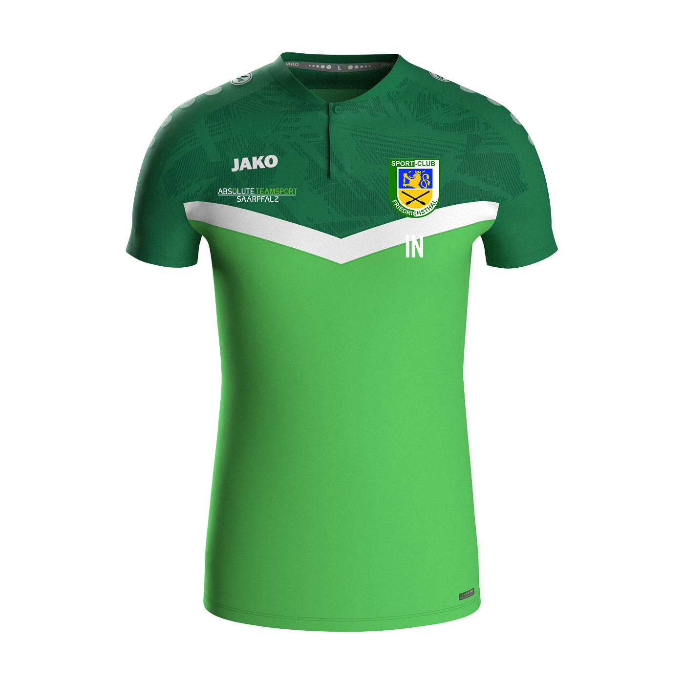 JAKO Herren Polo Iconic inkl. SC Friedrichsthal Wappen