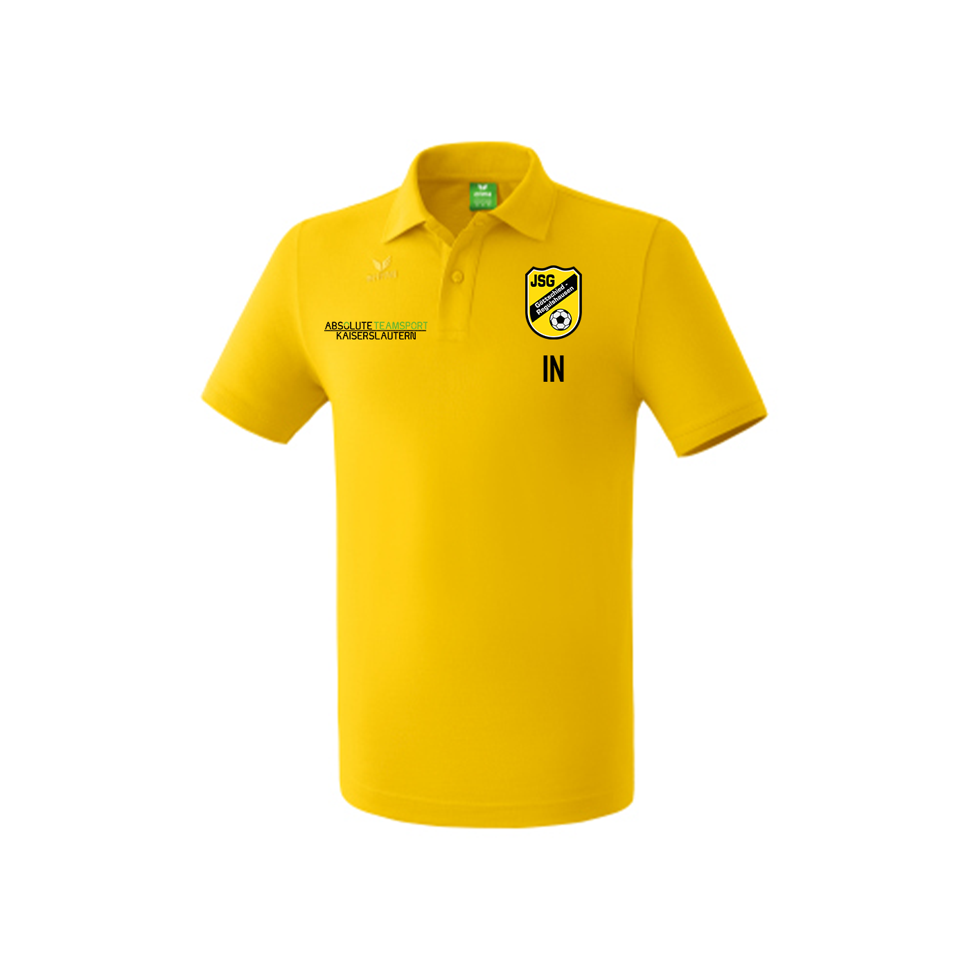 ERIMA Kids Teamsport Poloshirt inkl. JSG Göttschied-Regulshausen Wappen