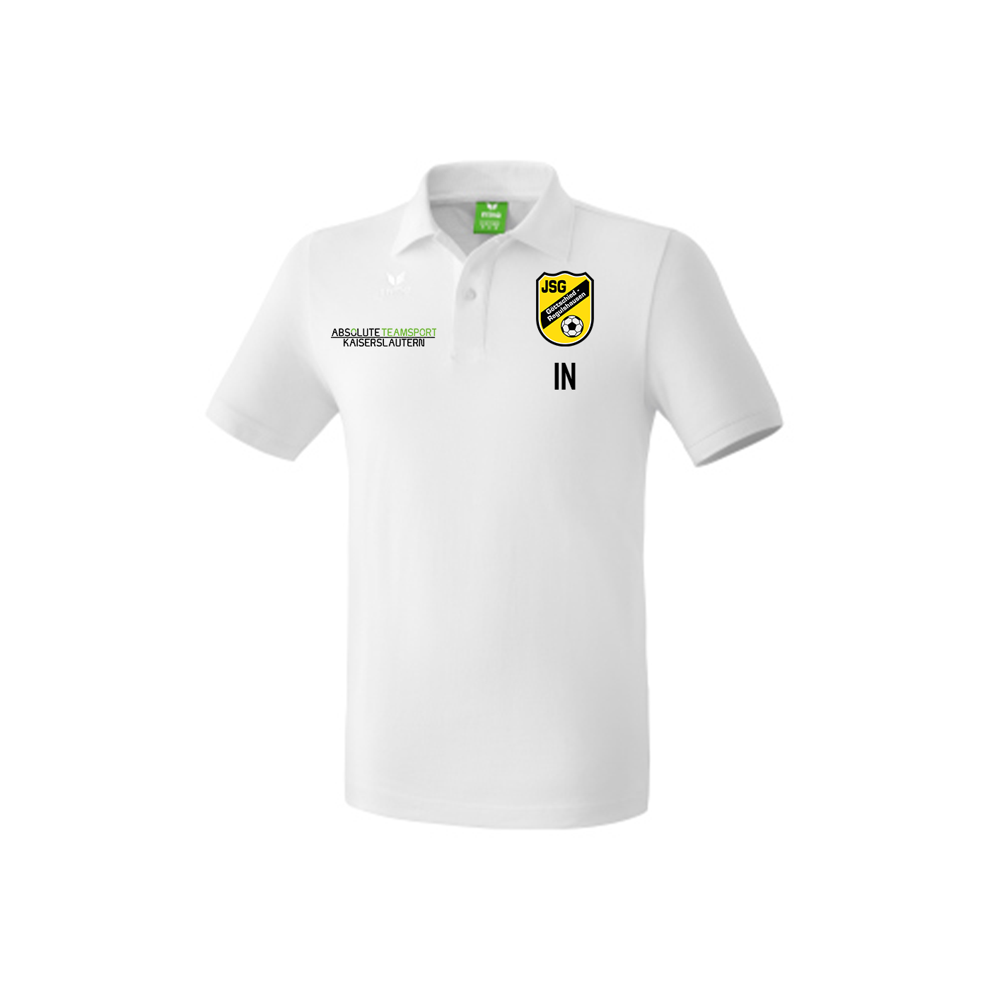 ERIMA Kids Teamsport Poloshirt inkl. JSG Göttschied-Regulshausen Wappen