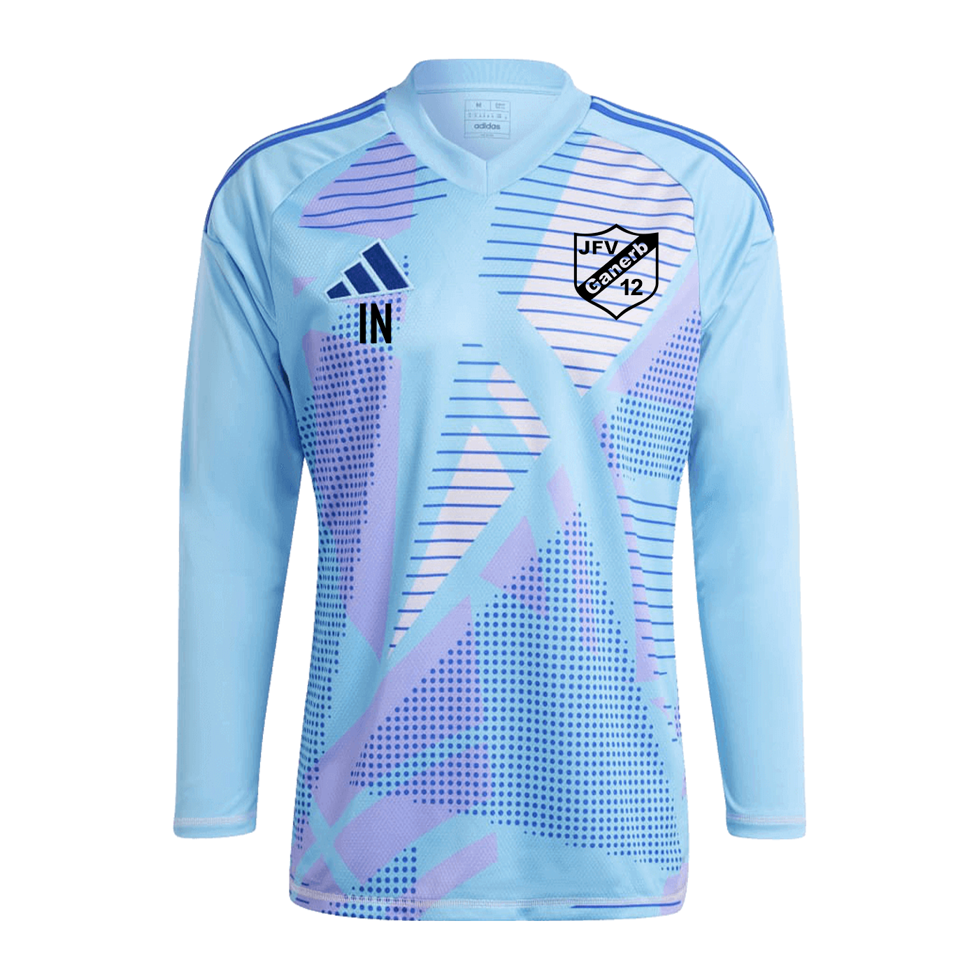 SPIELTAGSKOLLEKTION: ADIDAS Kids Tiro 24 Competition GK Jersey Longsleeve inkl. JFV Ganerb Wappen