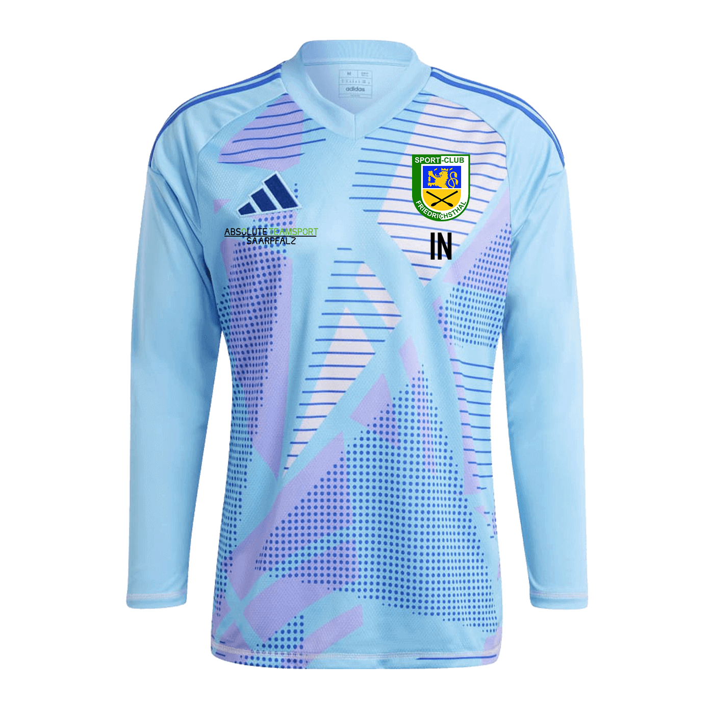 ADIDAS Herren Tiro 24 GK Jersey inkl. SC Friedrichsthal Wappen