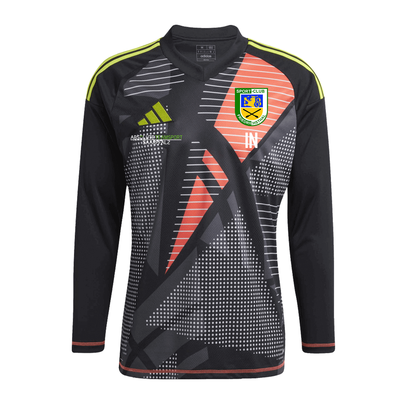 ADIDAS Herren Tiro 24 GK Jersey inkl. SC Friedrichsthal Wappen