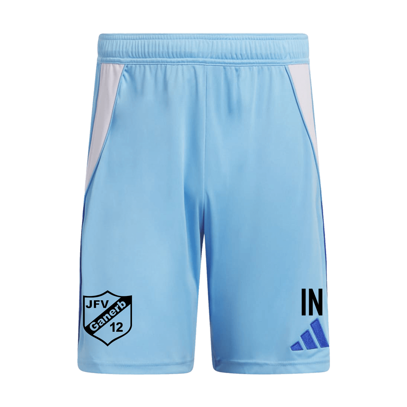 SPIELTAGSKOLLEKTION: ADIDAS Herren Tiro 24 Short inkl. JFV Ganerb Wappen