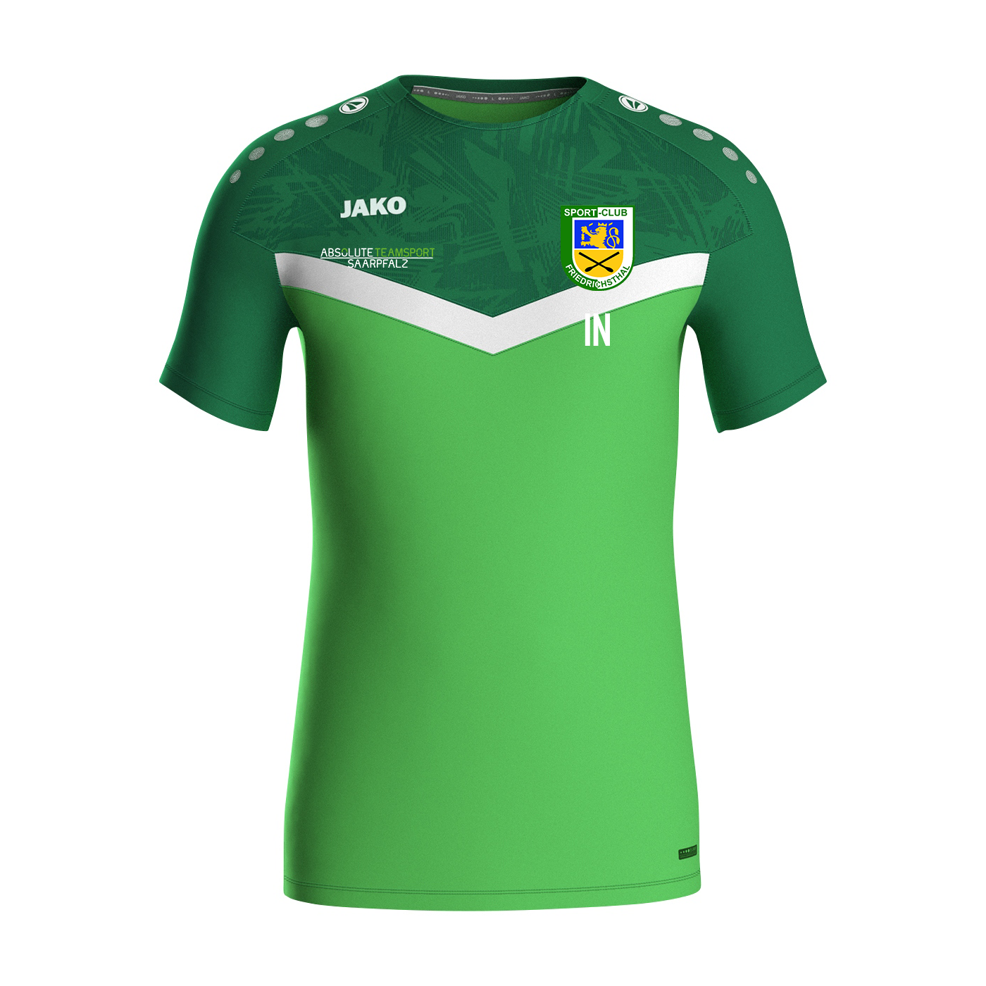JAKO Herren T-Shirt Iconic inkl. SC Friedrichsthal Wappen