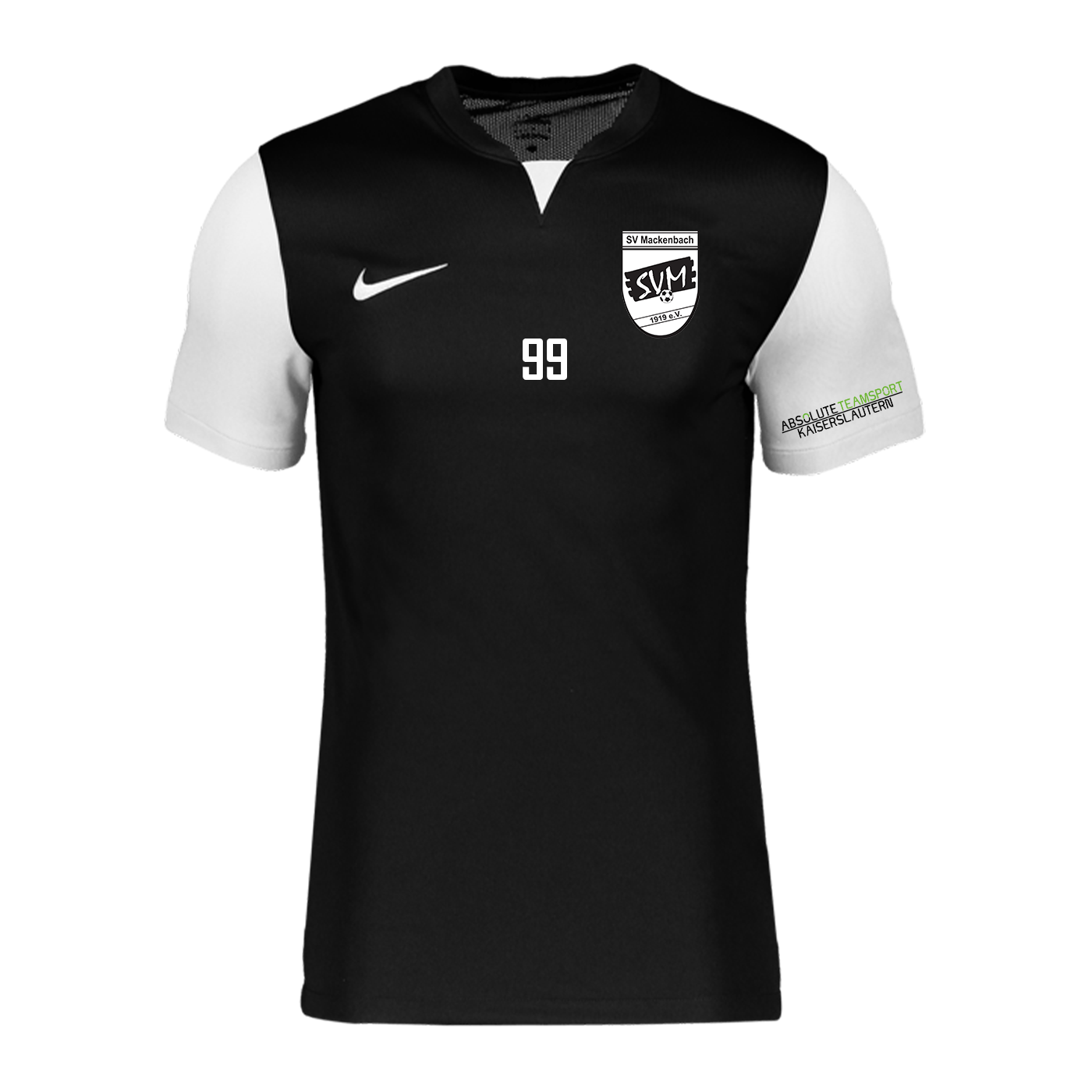 NIKE Warmlaufshirt inkl. SV Mackenbach Wappen