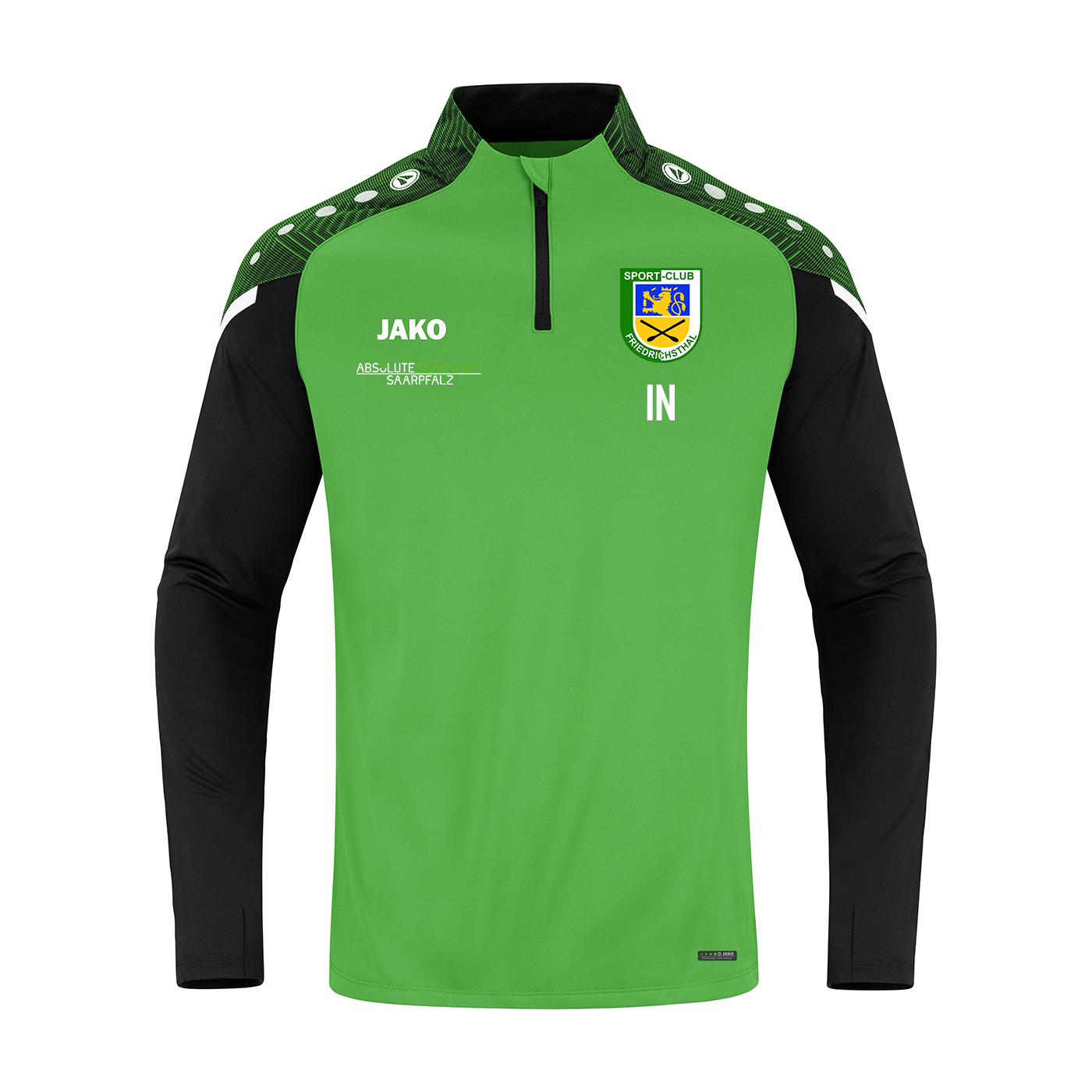 JAKO Kids Ziptop Performance inkl. SC Friedrichsthal Wappen