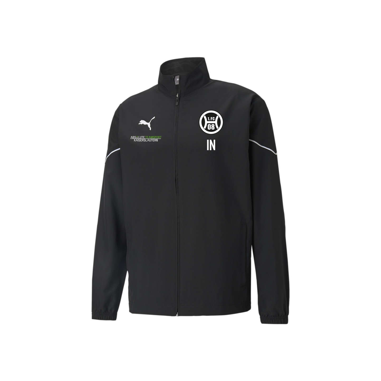 Puma teamRISE Sideline Jacket KINDER - inkl. FC 08 Haßloch Wappen
