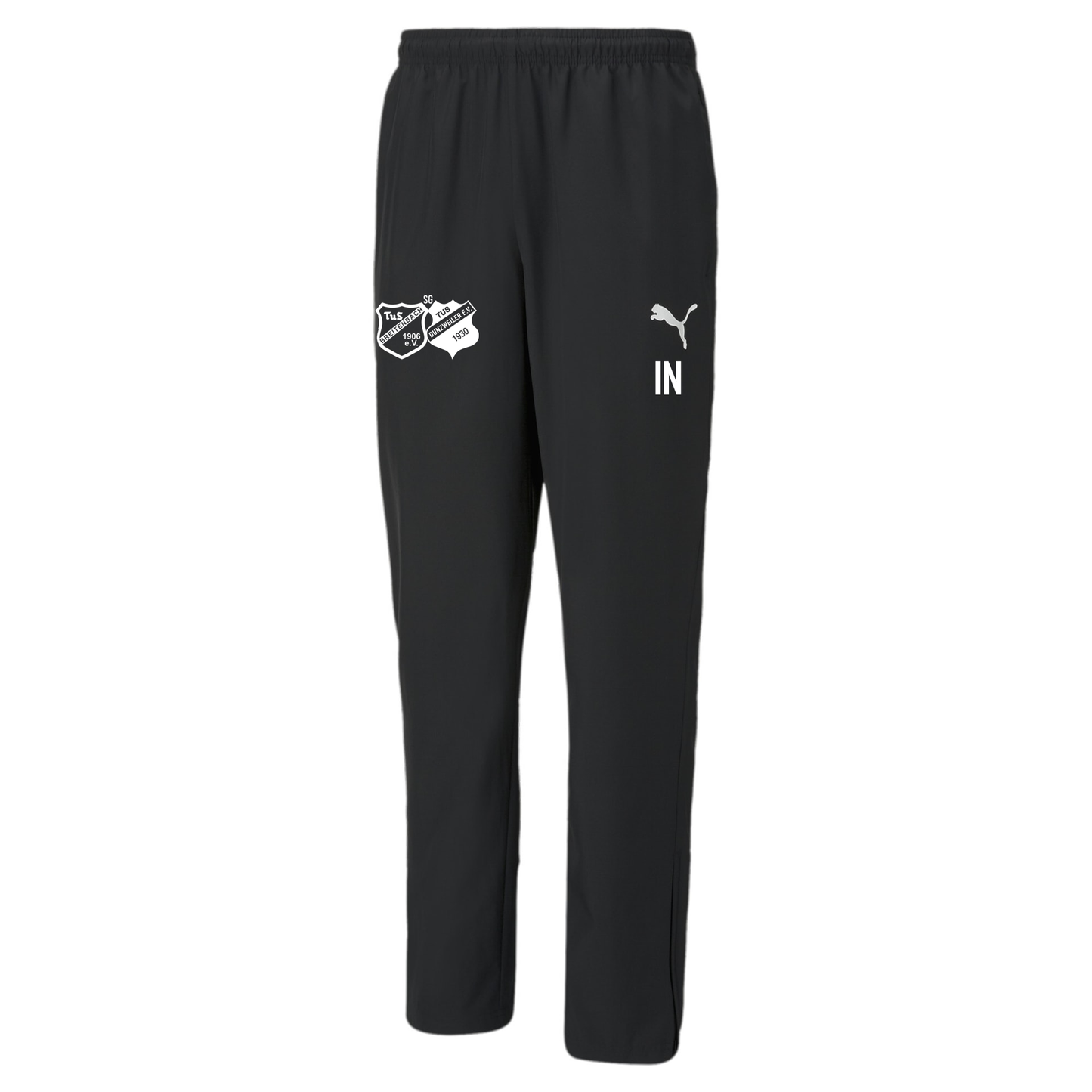 Puma teamRISE Sidelinepants - Präsentation ERWACHSENE inkl. SG Breitenbach-Dunzweiler Wappen