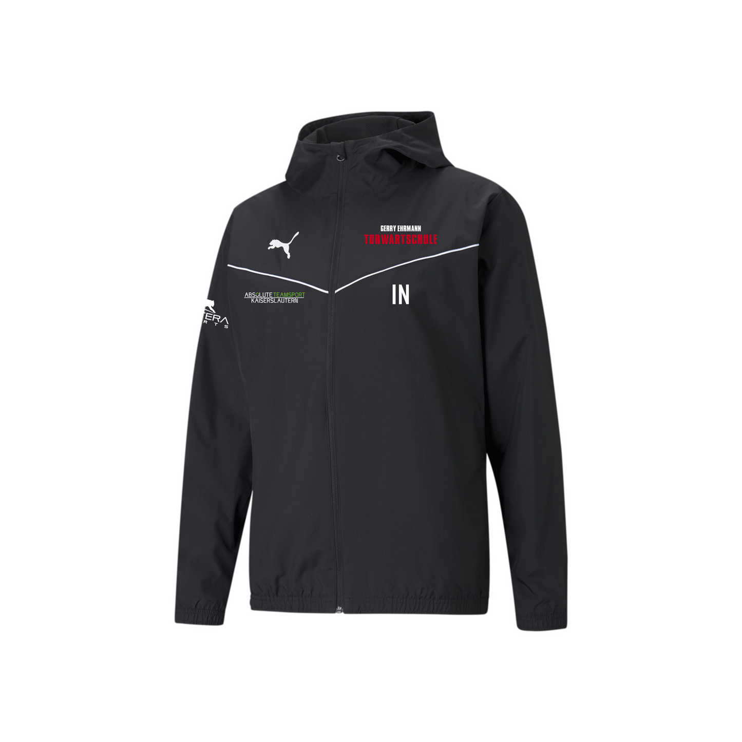 Puma teamRISE All Weather Jacket KINDER - inkl. Pantera und Gerry Ehrmann Logo
