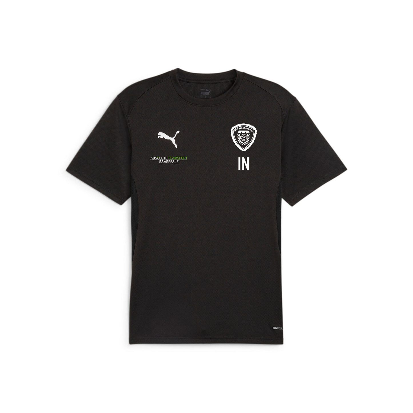 Puma teamGOAL Jersey KINDER - inkl. JFG Höcherberg Wappen und Vereinsname