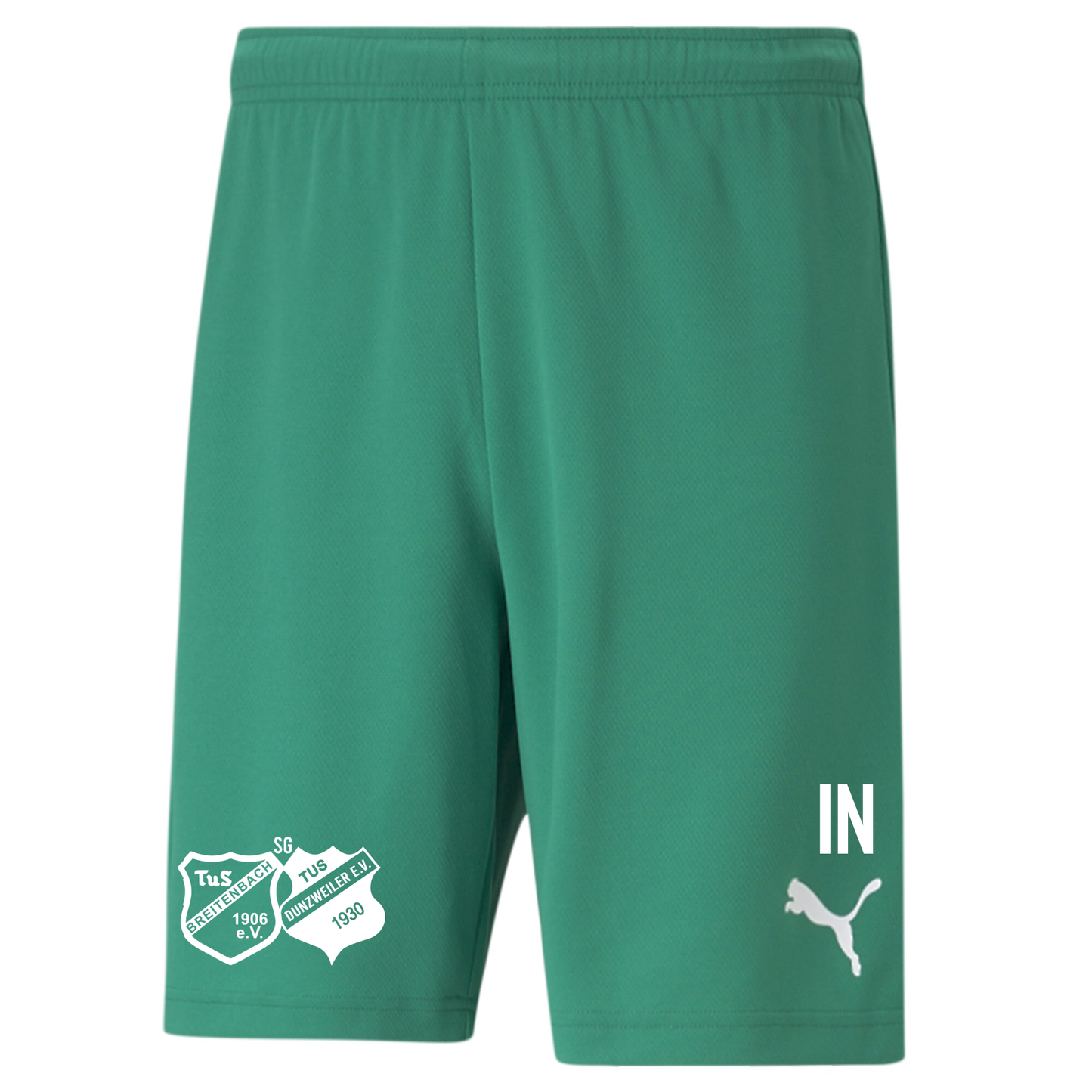 Puma teamRISE Shorts ERWACHSENE in 2 Farben - inkl. SG Breitenbach-Dunzweiler Wappen