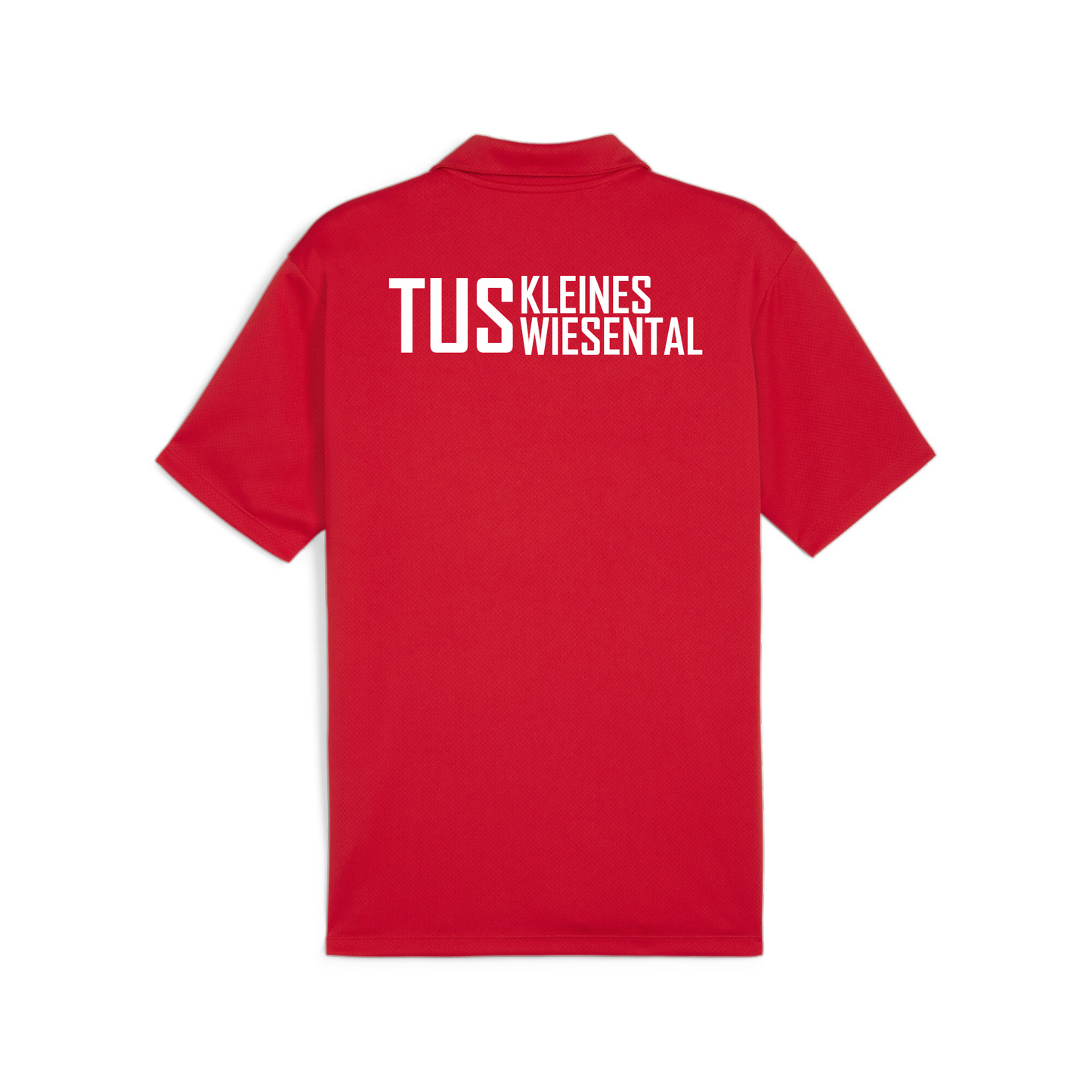 PUMA Herren teamGOAL Polo inkl. TuS Kleines Wiesental Wappen & Vereinsname Rücken