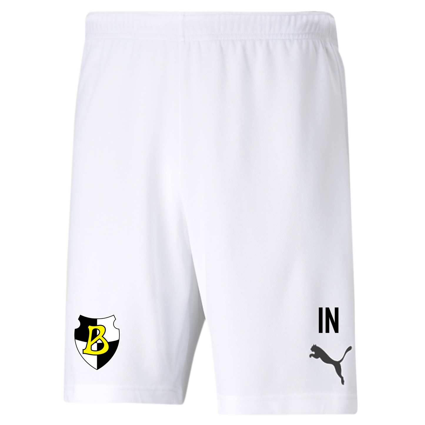 PUMA Herren teamRISE Short inkl. Borussia Neunkirchen Wappen