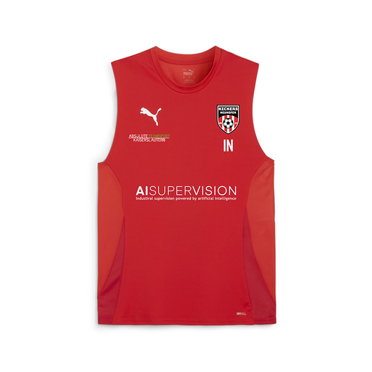 teamGOAL Sleeveless Training Jersey ERWACHSENE in 3 Farben - inkl. Kickers Neuhofen Wappen