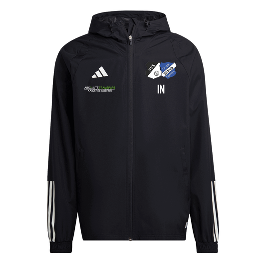 ADIDAS Herren Tiro 23 Competition Allweather Jacket inkl. SG Schweighofen-Kapsweyer Wappen & Vereinsname Rücken