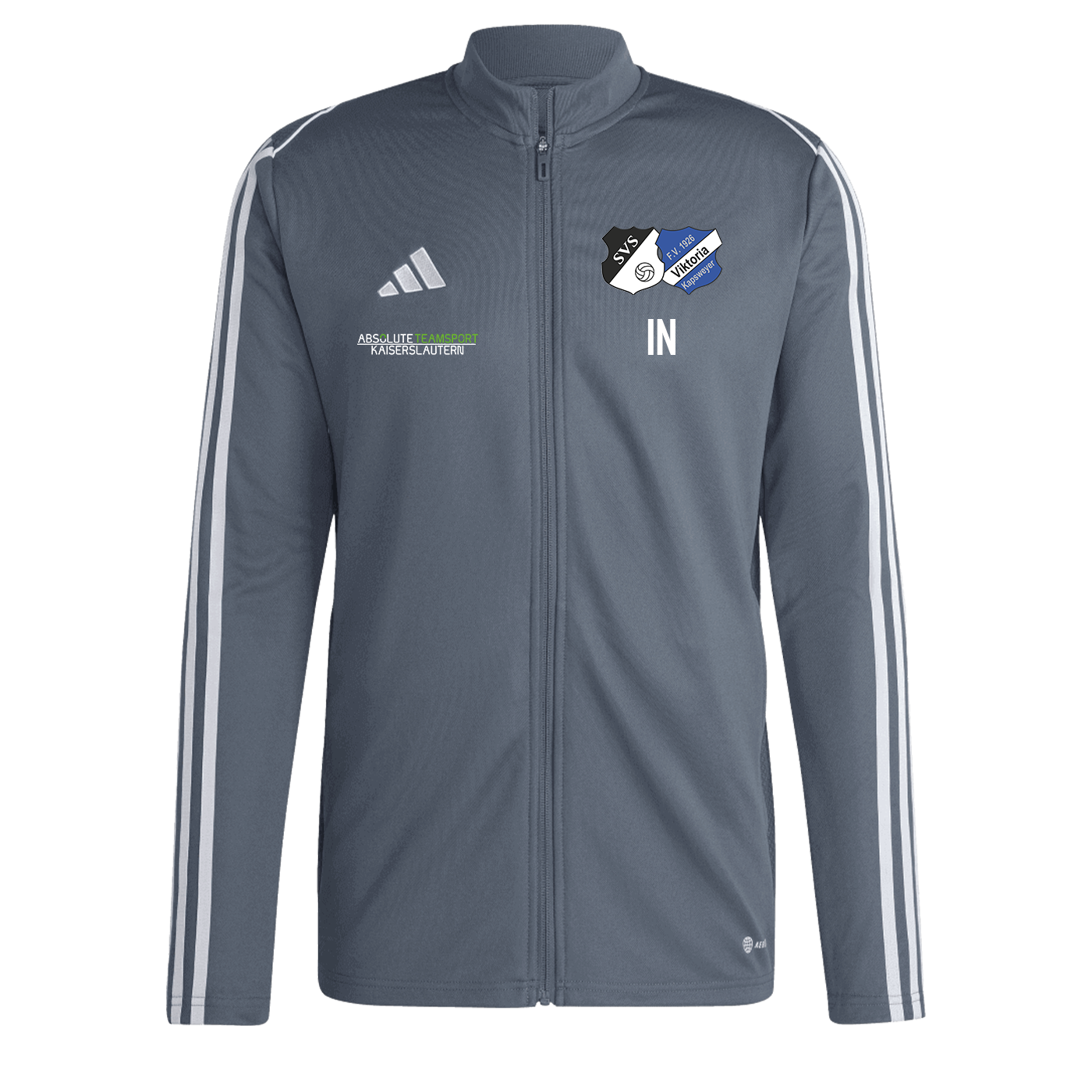 ADIDAS Herren Tiro 23 League Training Jacket inkl. SG Schweighofen-Kapsweyer Wappen & Vereinsname Rücken