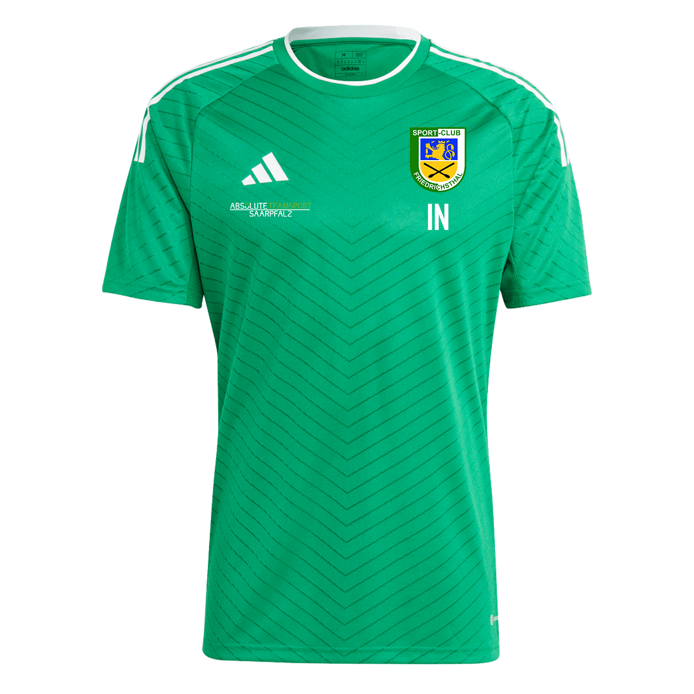 ADIDAS Herren Campeon Jersey inkl. SC Friedrichsthal Wappen