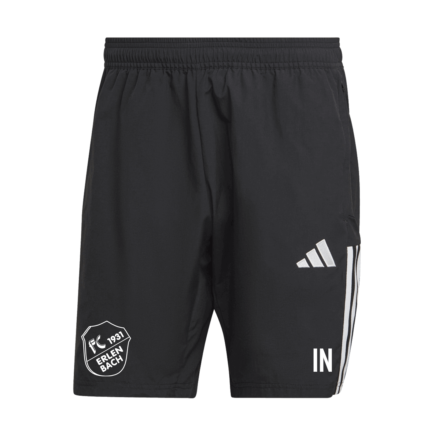 Herren ADIDAS TIRO23 Competition Downtime Short inkl. FC Erlenbach Wappen