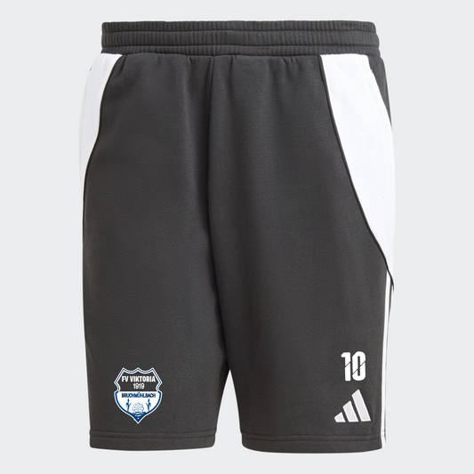 ADIDAS Kids Sweat Short (Baumwolle) Tiro24 inkl. FV Viktoria Bruchmühlbach Wappen
