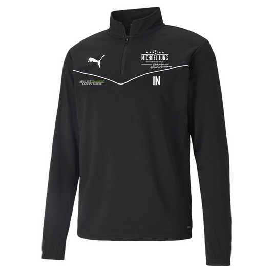 Kinder PUMA teamRISE Zip Top inkl. Logo Fußballschule