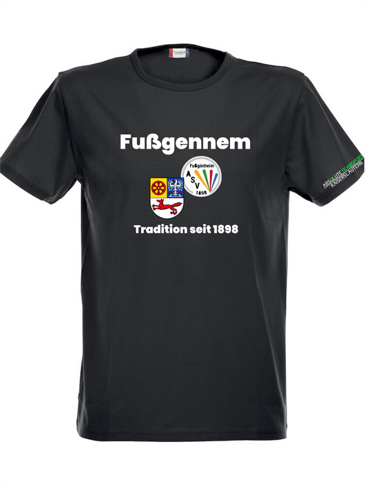 ASV Fußgönheim-Shirt - inkl."Tradition seit 1898"und Rückendruck Vereinshymne