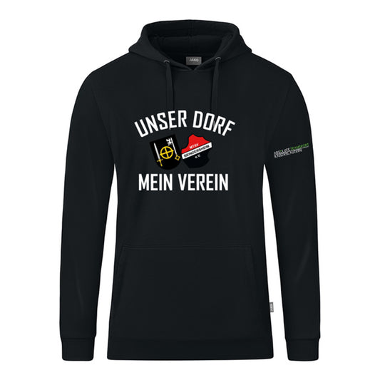 JAKO Kapuzensweat Organic Kinder/ Unisex  Inkl. Unser Dorf Mein Verein Aufdruck MTSV Beindersheim