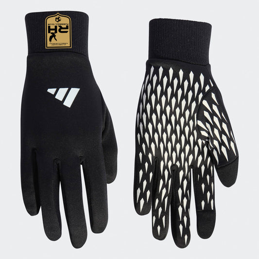 ADIDAS Herren TIRO C GLOVES BLACK/WHITE inkl. Wappen JFV Rhein-Haardt