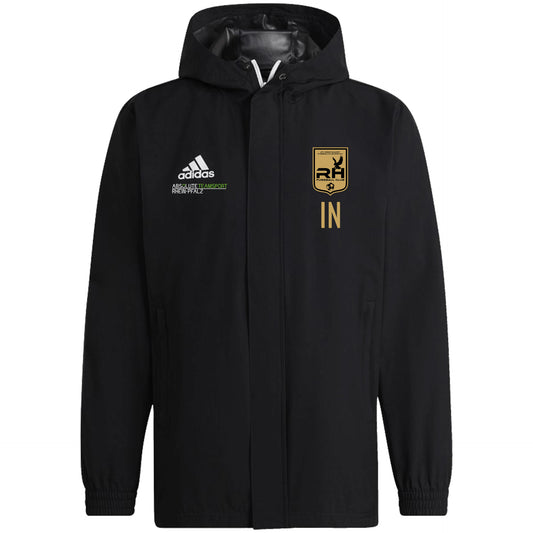 ADIDAS KIDS Entrada 22 Regenjacke Kinder | Allwetterjacke Inkl. Wappen JFV RH