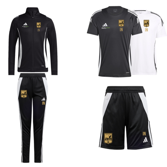 ADIDAS Kids Set "JFV Rhein-Haardt" Oberteile in Schwarz oder Weiß