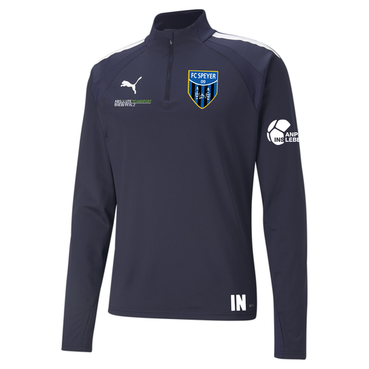 #TRAINING-PUMA Herren teamLIGA 1/4 Zip Top inkl. 3D-Wappen, Sponsor & Initialen
