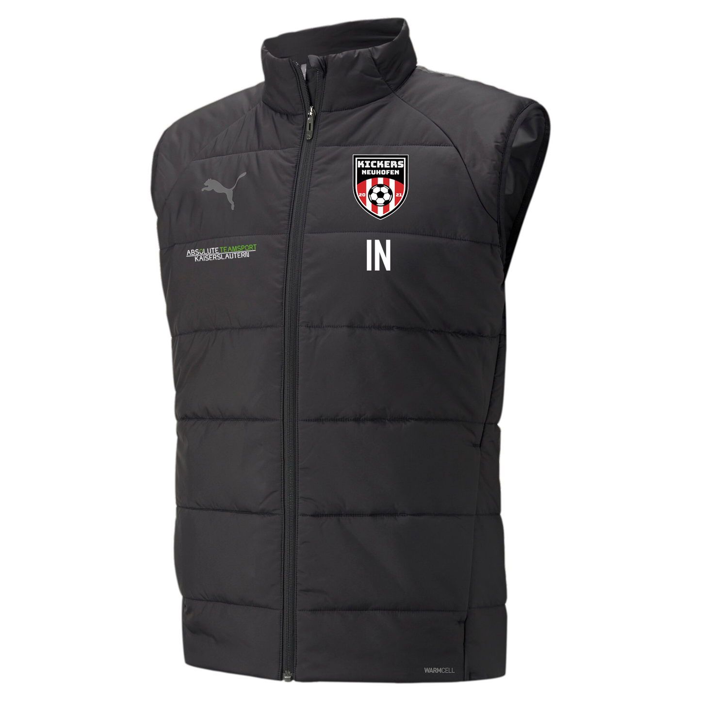 Puma teamLIGA Vest Jacket HERREN - inkl. Kickers Neuhofen Wappen